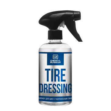 Tire Dressing - кондиционер для шин и внешнего пластика, 500 мл, CR881, Chemical Russian - DTLShop