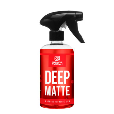 Deep Matte - матовое чернение шин, 500 мл, CR748, Chemical Russian - DTLShop
